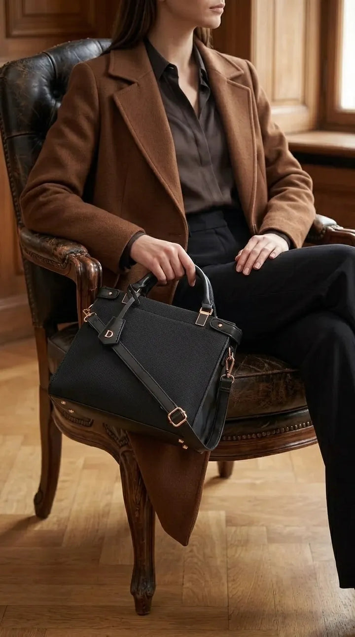 Black Formal Hand Bag For Ladies P36826