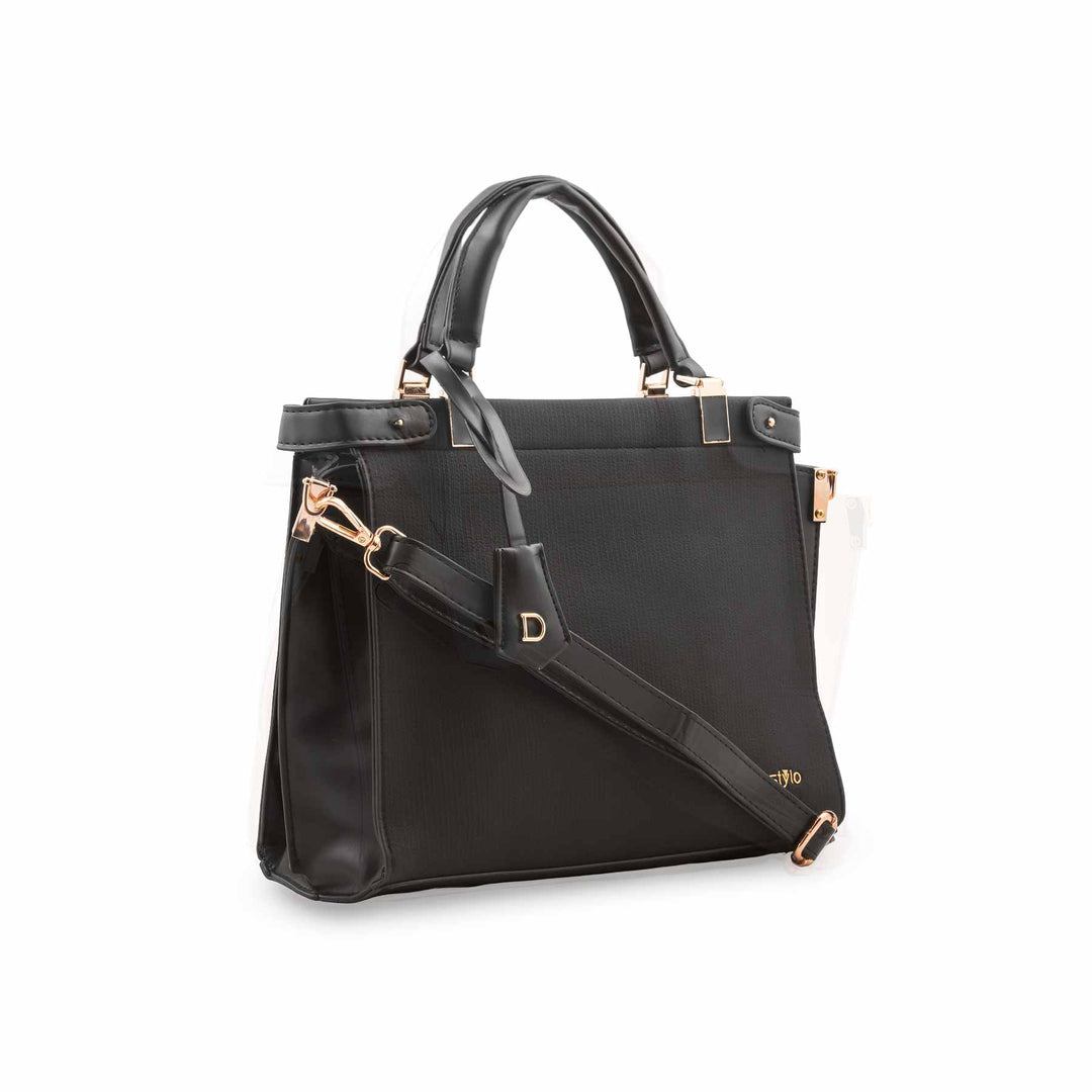Black Formal Hand Bag For Ladies P36826