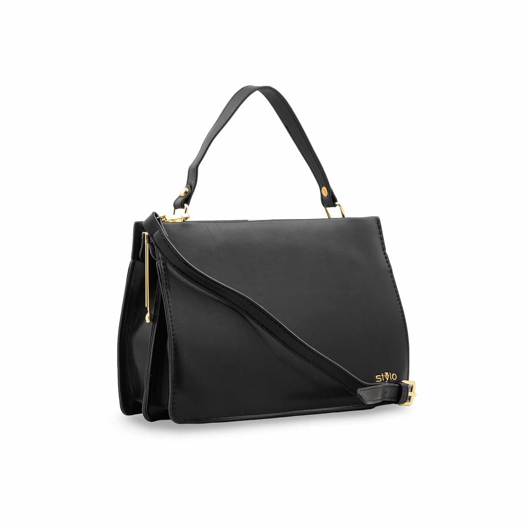 Black Formal Shoulder Bag For Ladies P36829