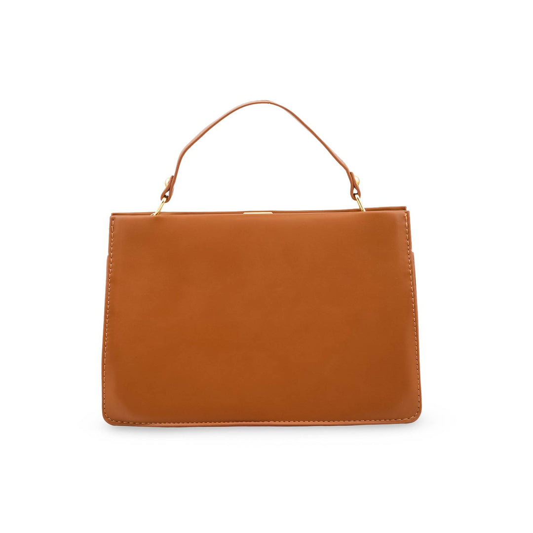 Mustard Formal Shoulder Bag For Ladies P36829