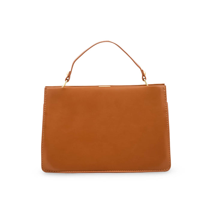 Mustard Formal Shoulder Bag For Ladies P36829
