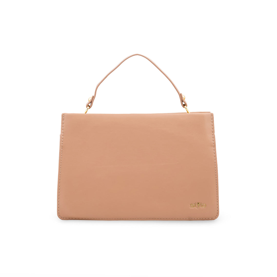 Khaki Formal Shoulder Bag For Ladies P36829