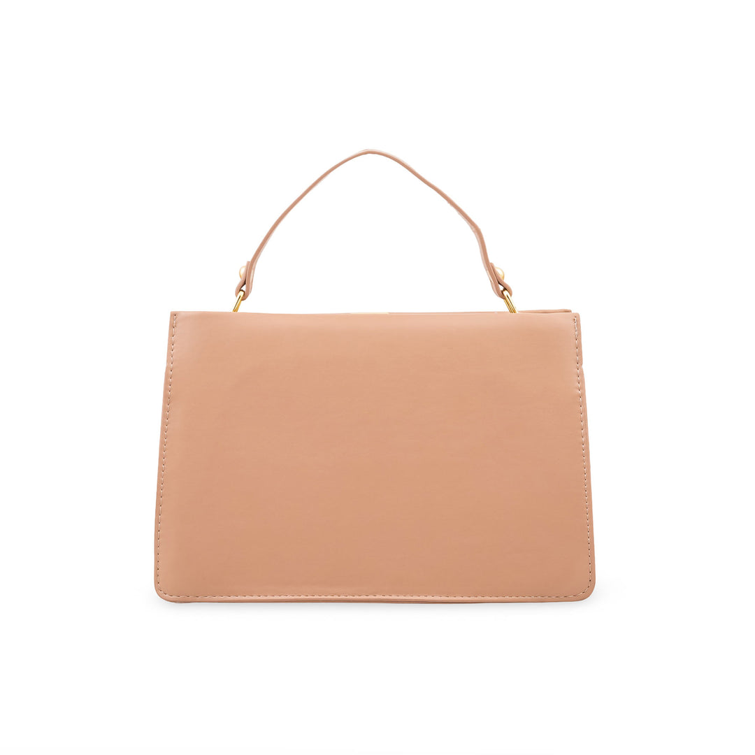 Khaki Formal Shoulder Bag For Ladies P36829