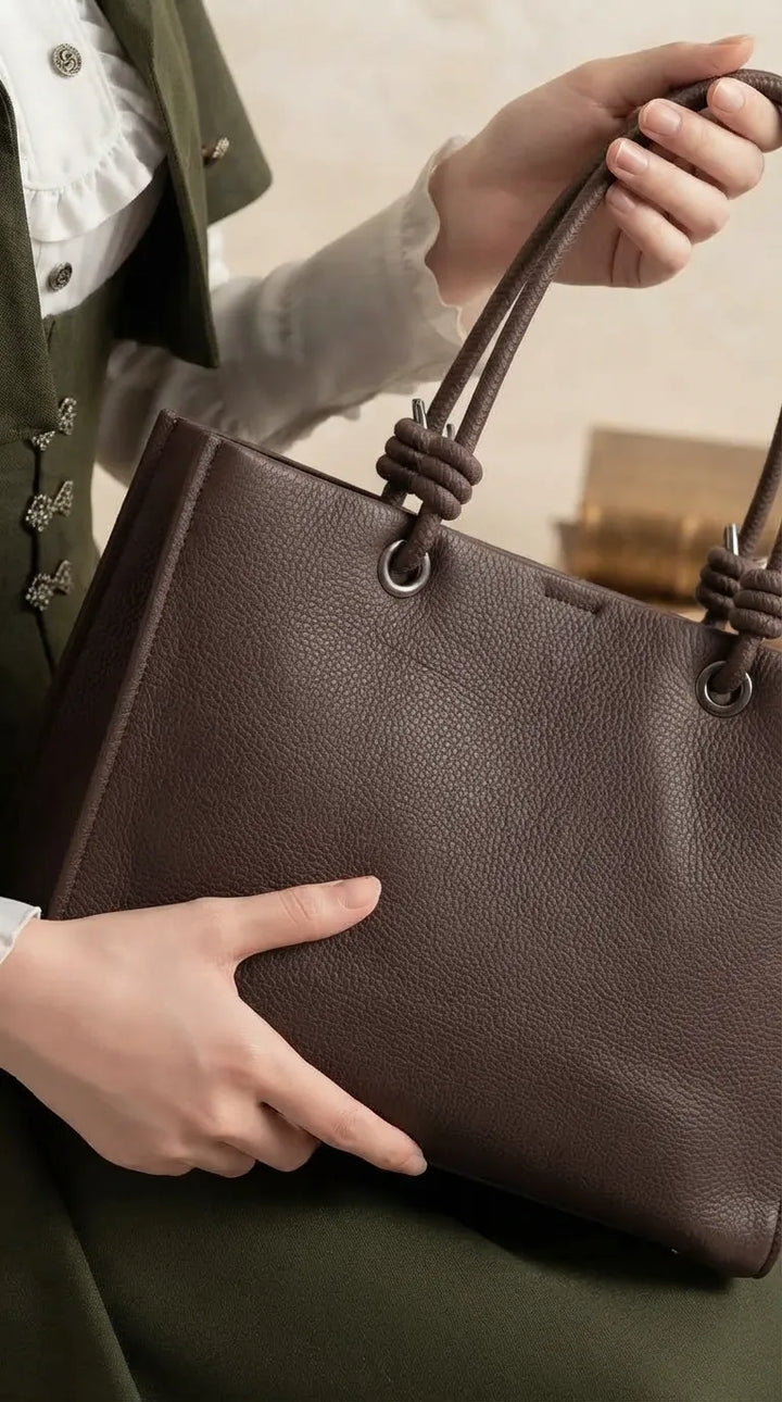 Brown Formal Shoulder Bag For Ladies P36831