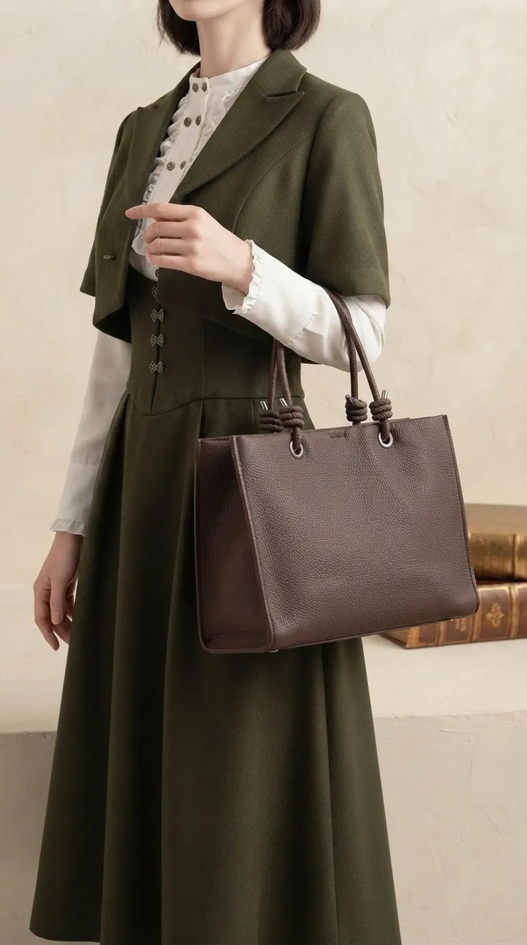 Brown Formal Shoulder Bag For Ladies P36831