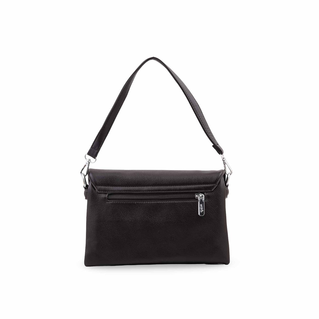 Brown Formal Shoulder Bag For Ladies P36868