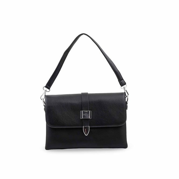Black Formal Shoulder Bag For Ladies P36870