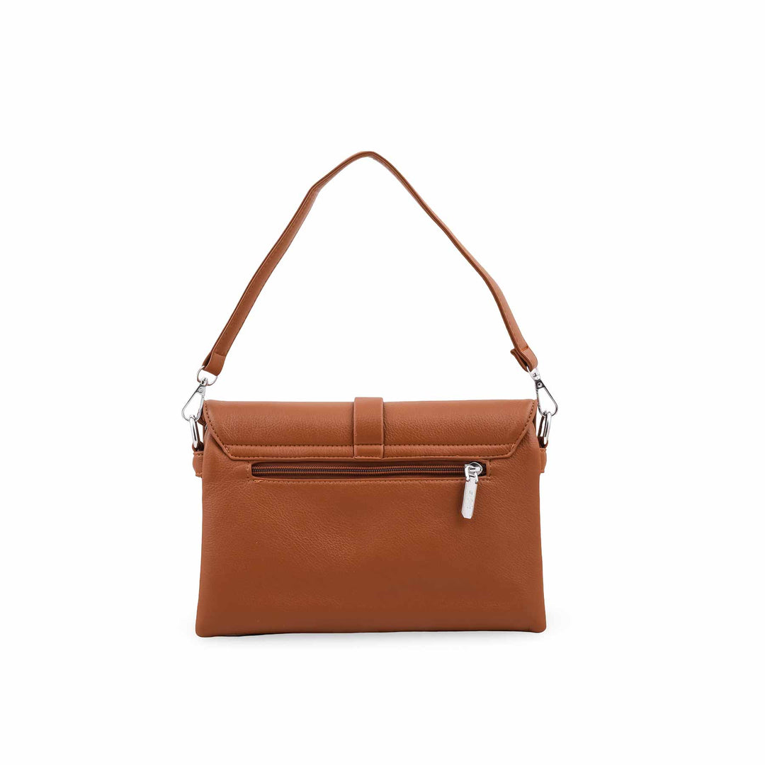 Mustard Formal Shoulder Bag For Ladies P36870