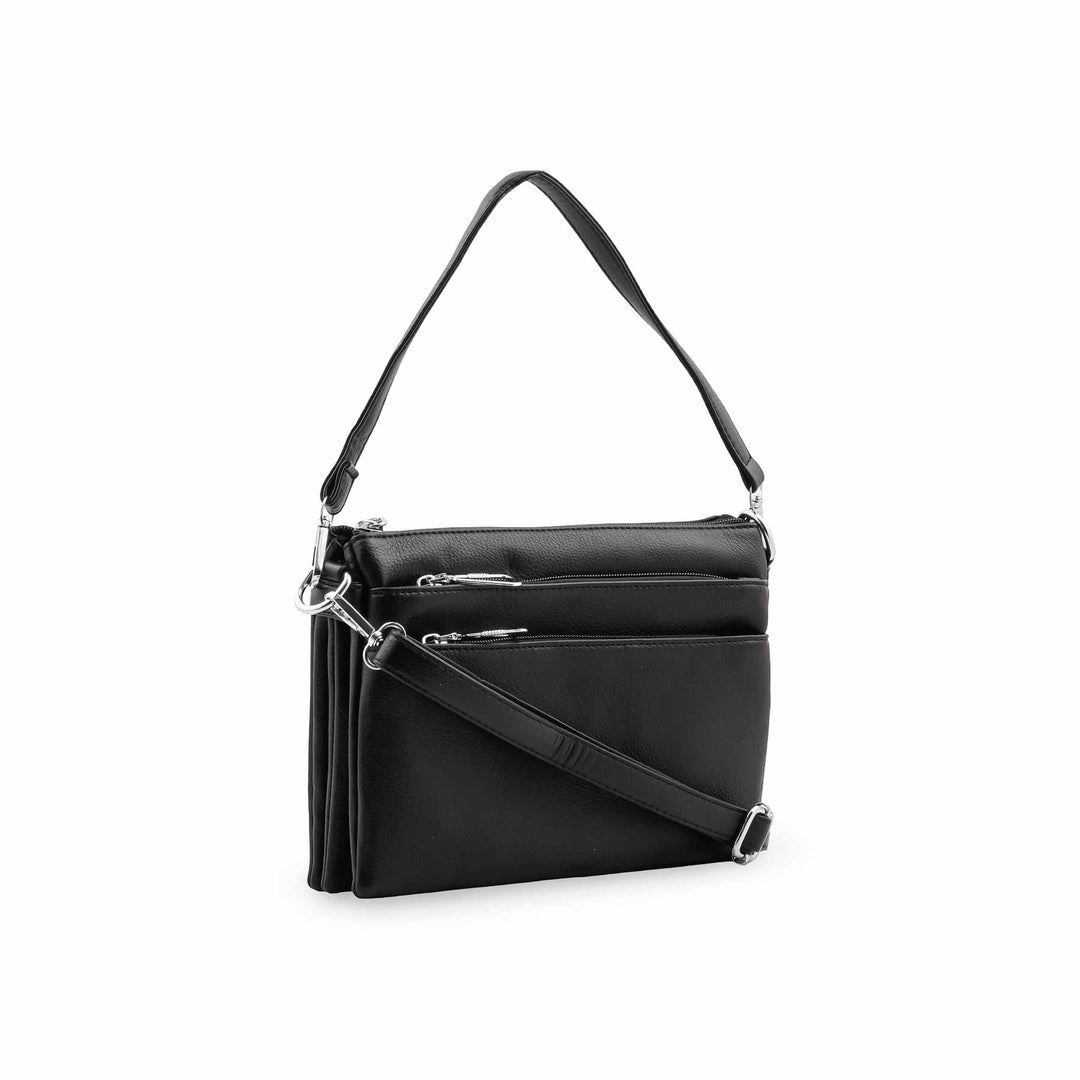 Black Formal Shoulder Bag For Ladies P36871