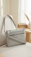 Grey Formal Shoulder Bag For Ladies P36871