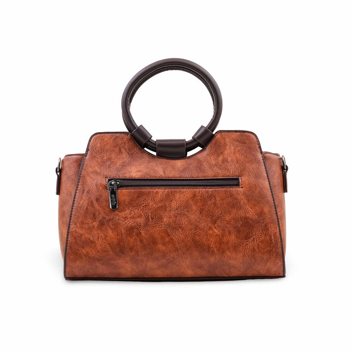 Brown Formal Hand Bag For Ladies P37004
