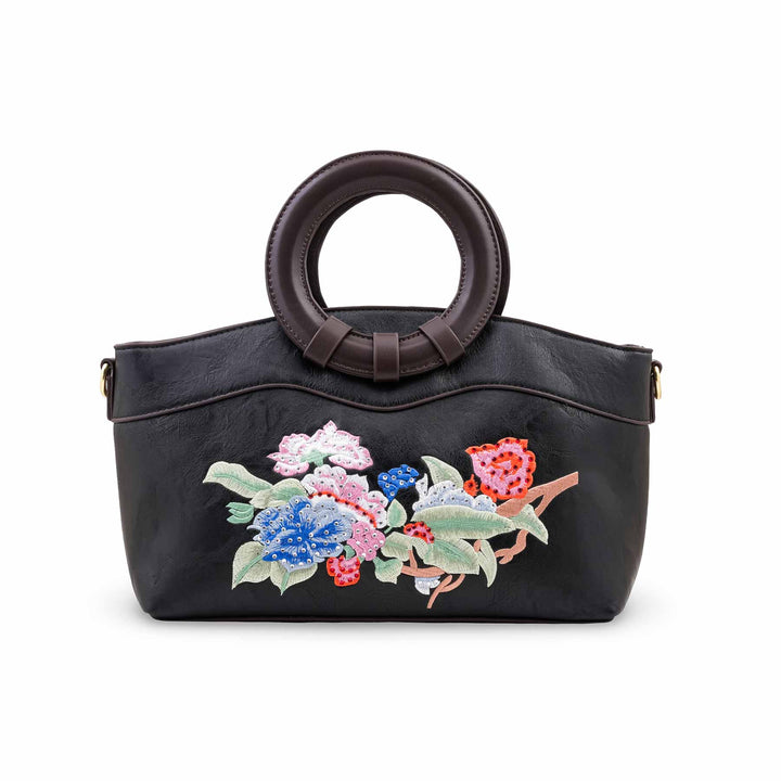 Black Formal Hand Bag For Ladies P37006