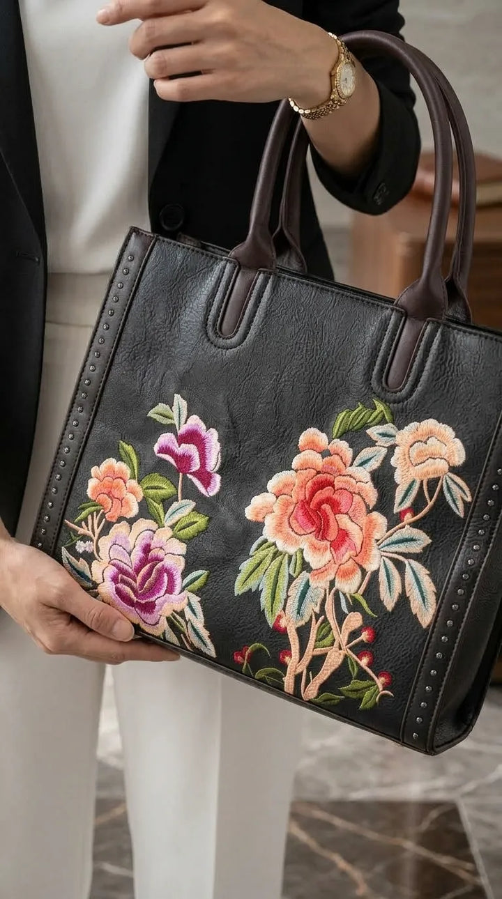 Black Formal Hand Bag For Ladies P37007