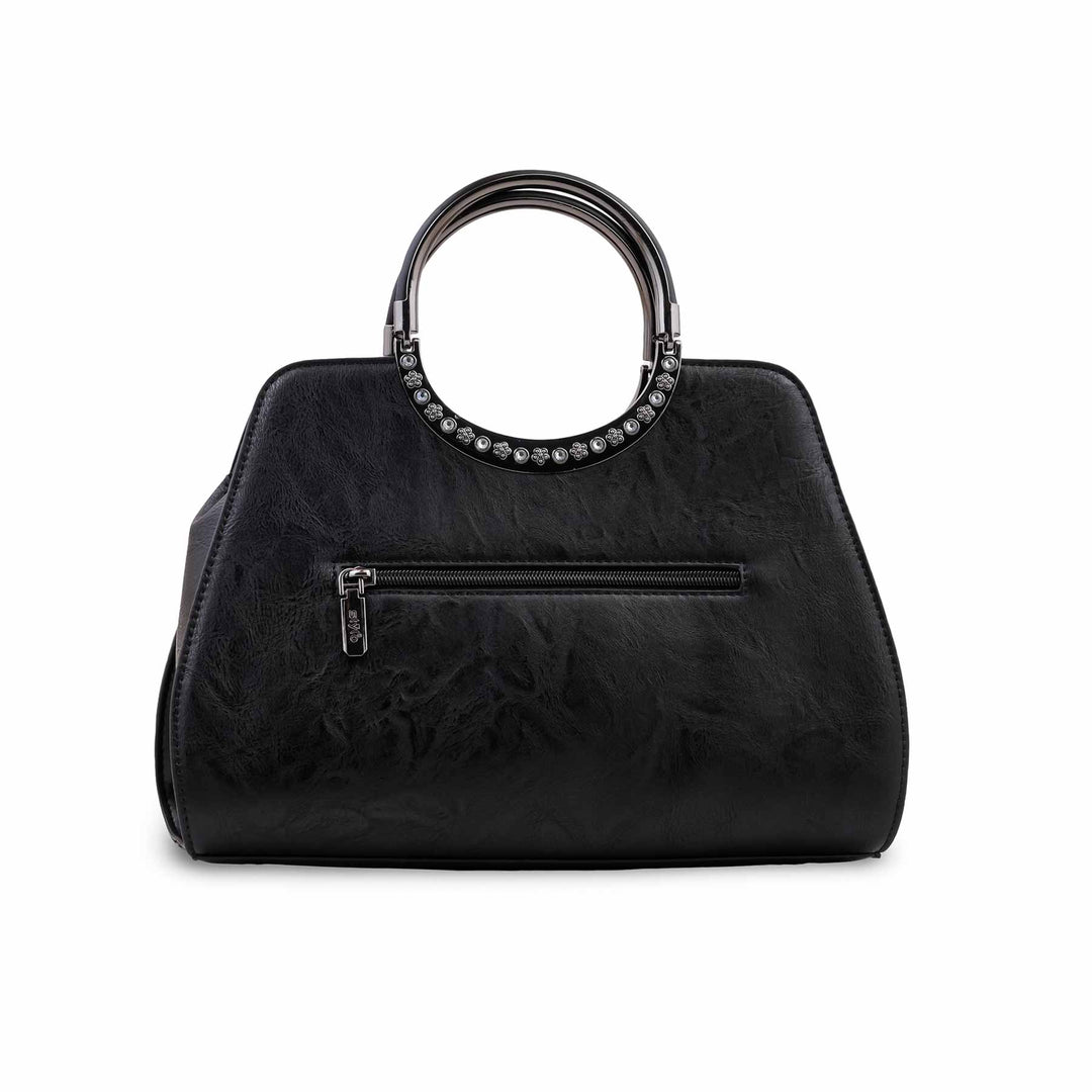 Black Formal Hand Bag For Ladies P37009