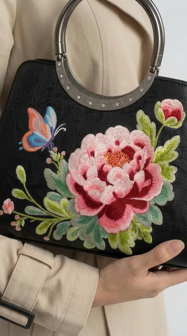 Black Formal Hand Bag For Ladies P37009