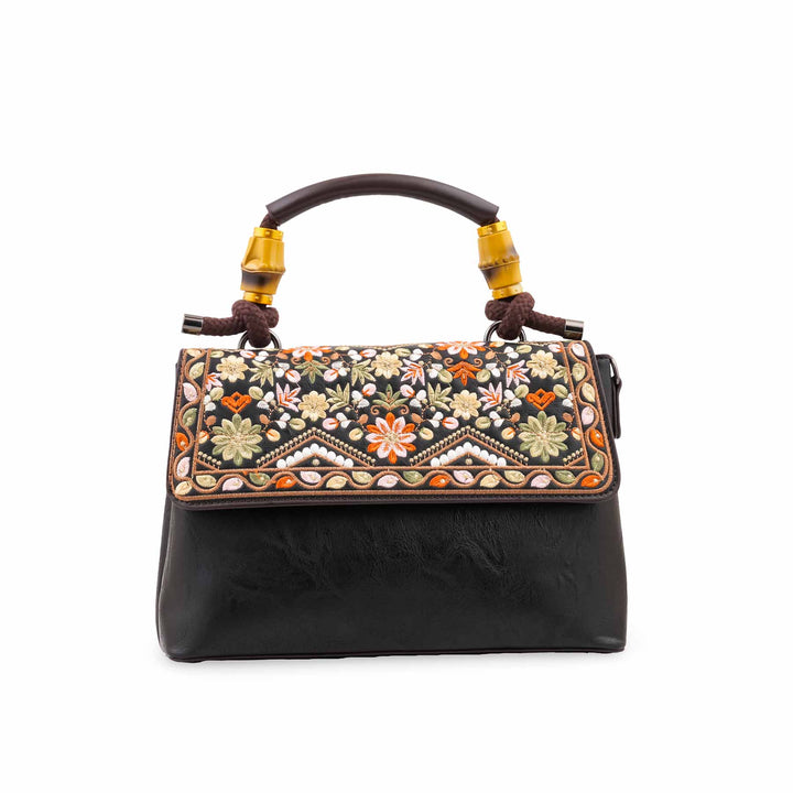 Black Formal Hand Bag For Ladies P37010