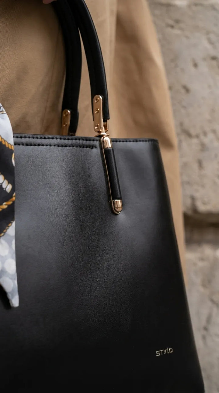 Black Formal Hand Bag For Women P37018