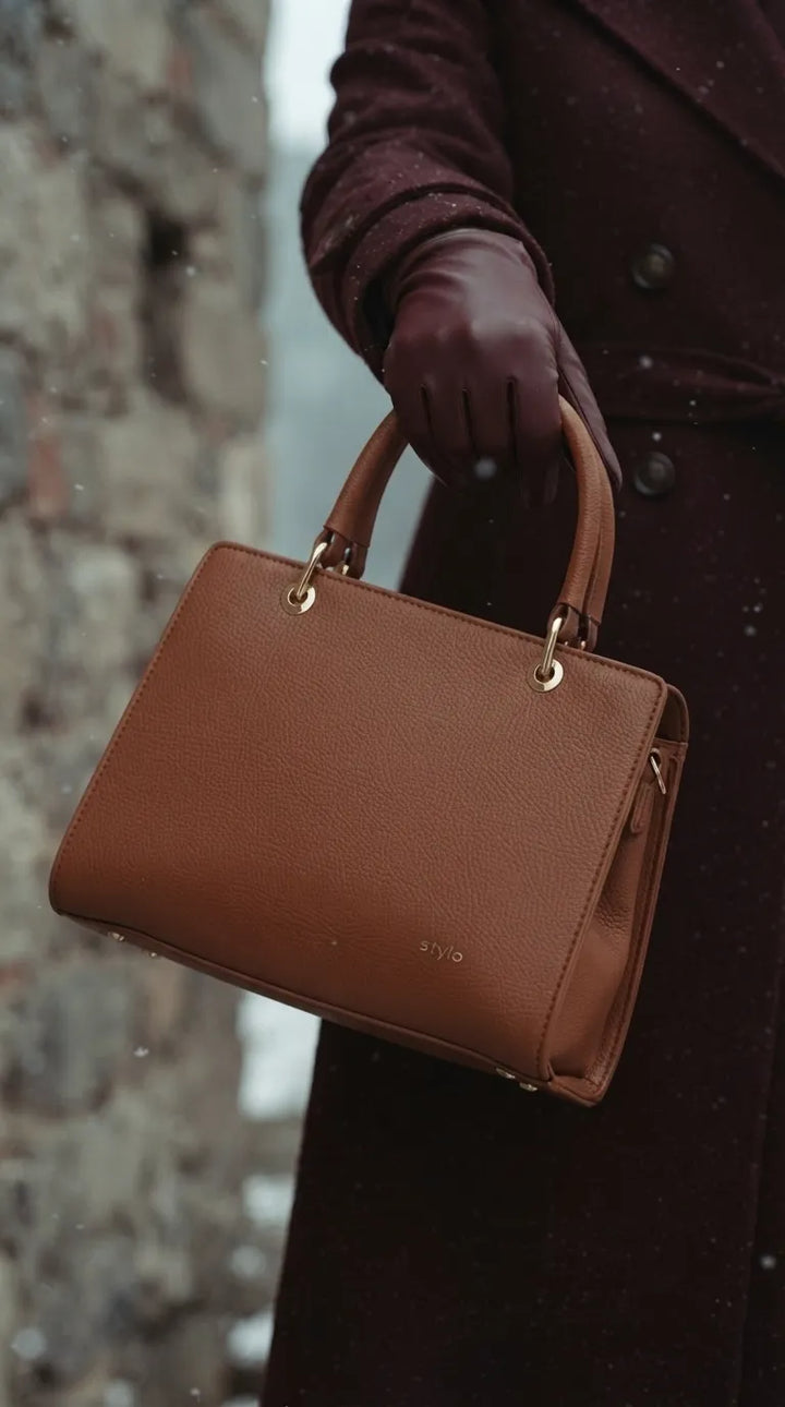 Brown Formal Hand Bag For Women P37021