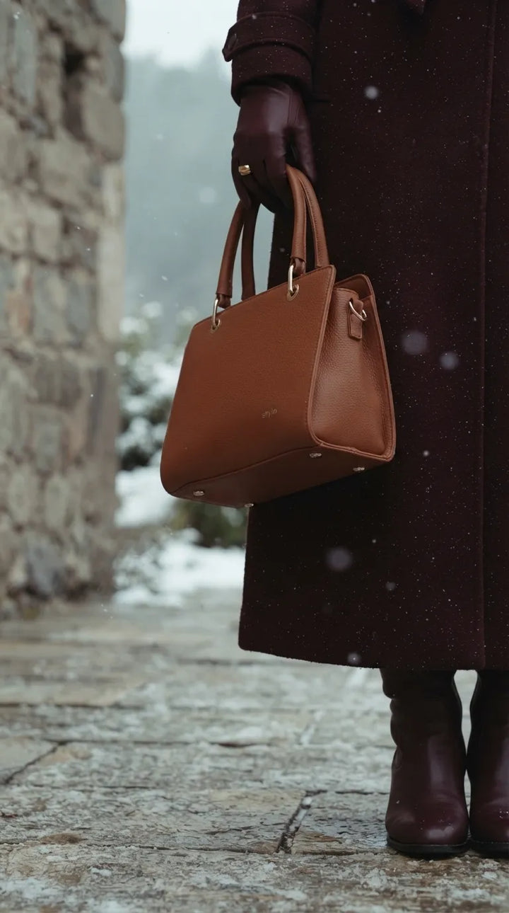 Brown Formal Hand Bag For Women P37021