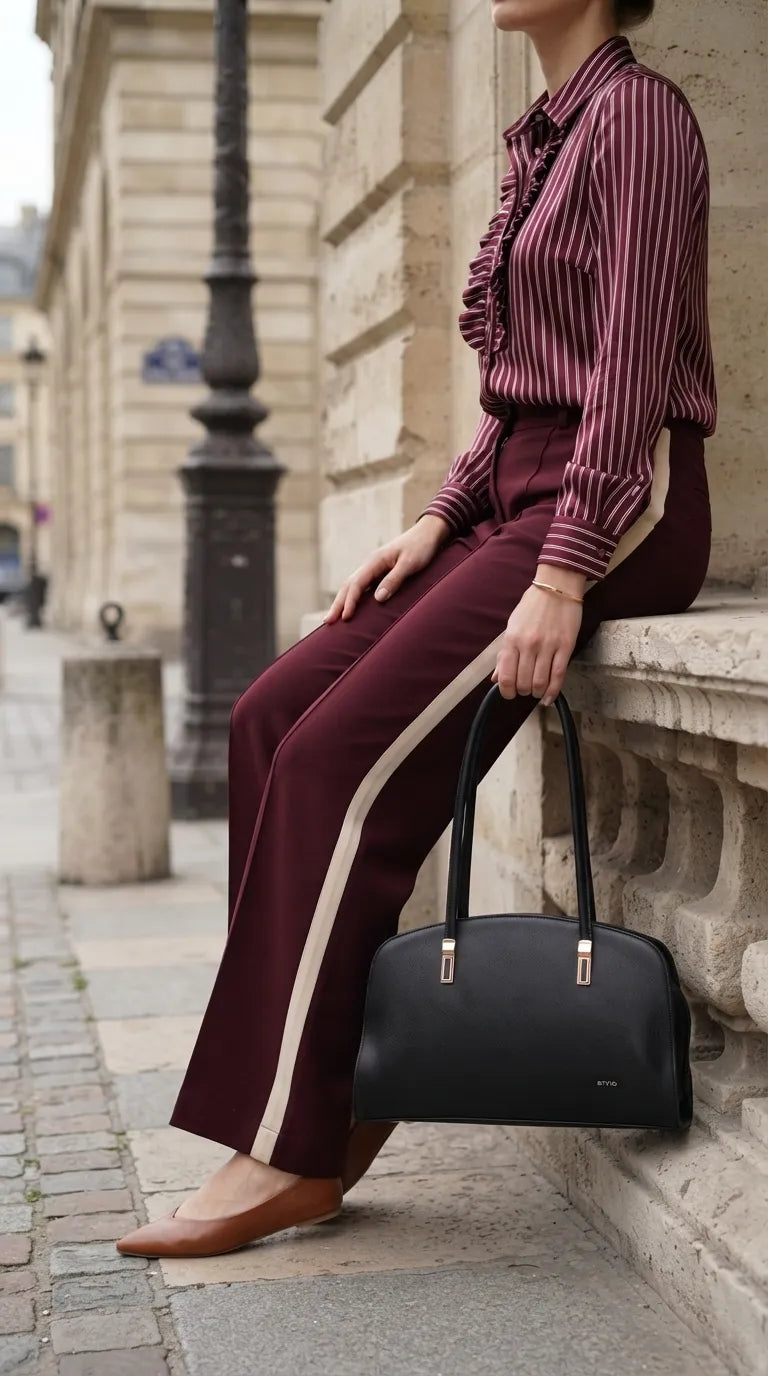 Black Formal Hand Bag For Women P37023