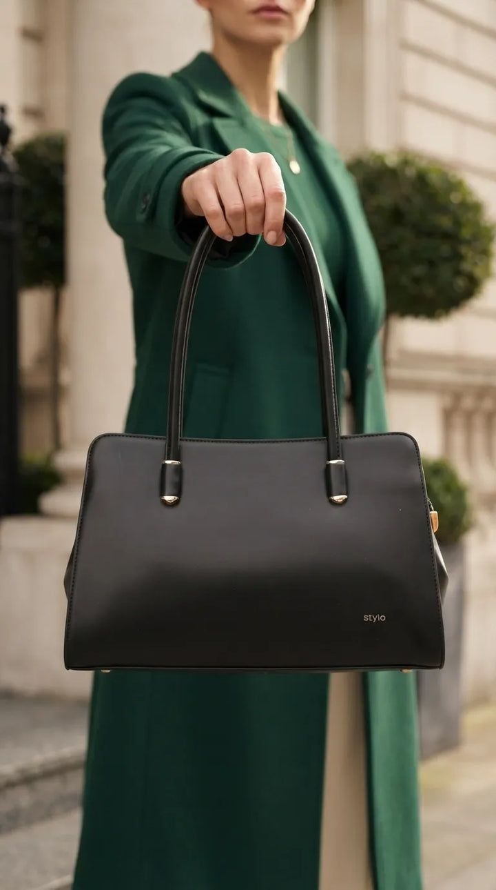 Black Formal Hand Bag For Women P37024