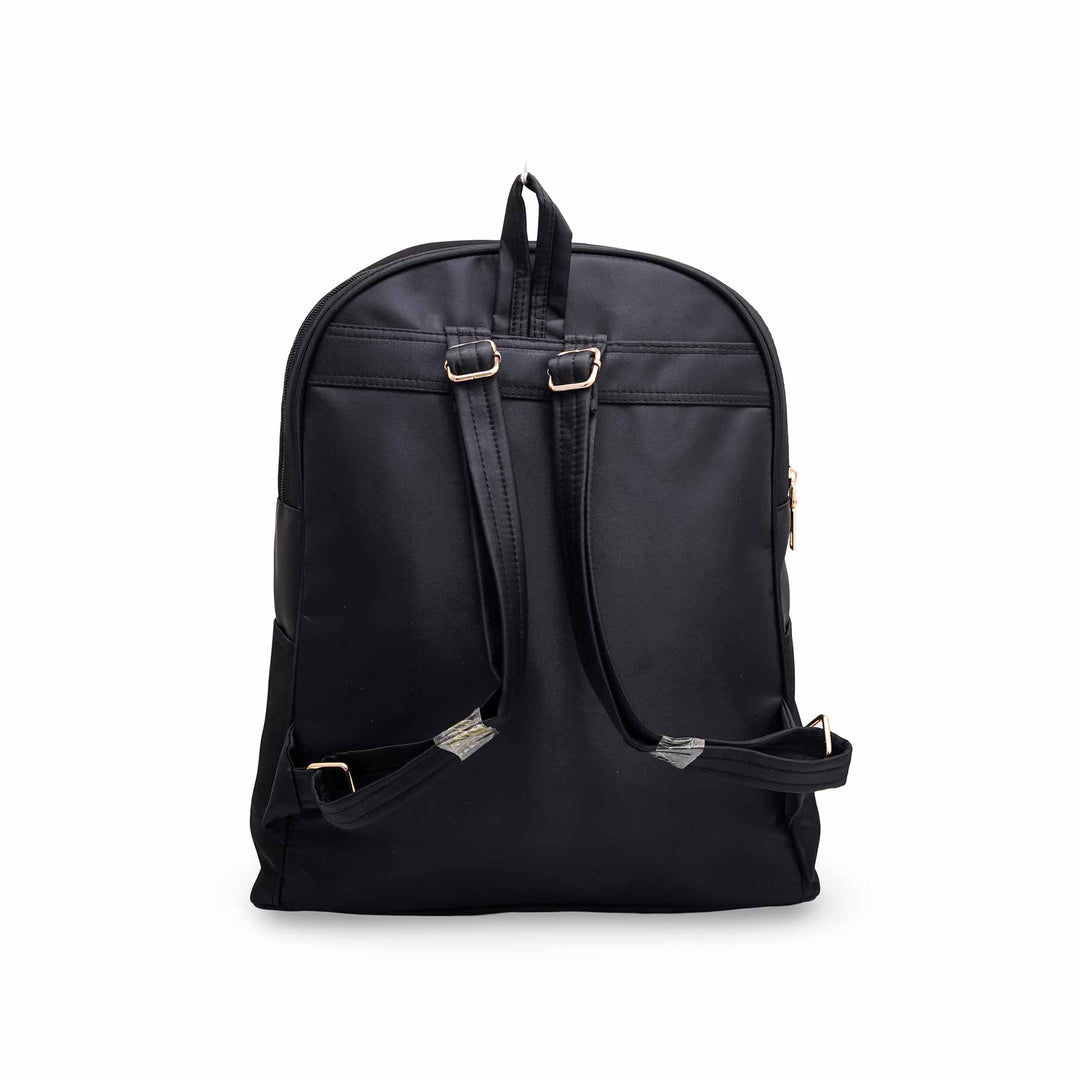 Black Casual Backpack P47444