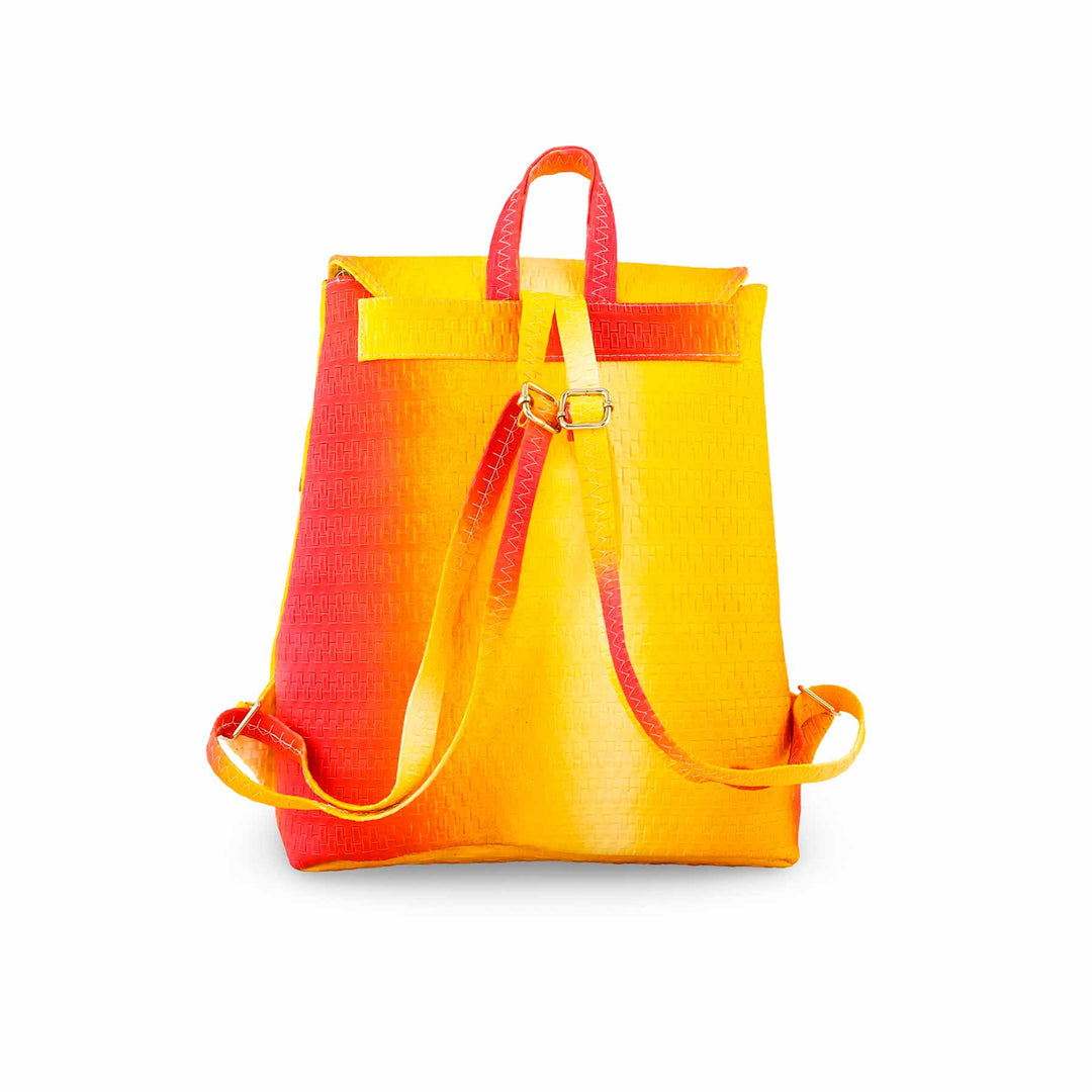 Yellow Casual Back Pack P47453