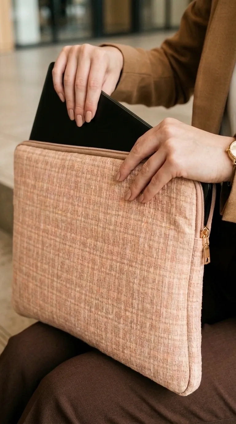 Mustard Laptop Sleeve For Women P47482