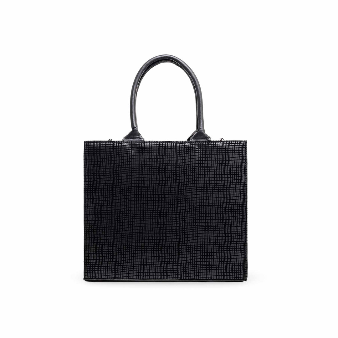Black Formal Hand Bag P55574