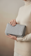 Silver Fancy Shoulder Bag P55617
