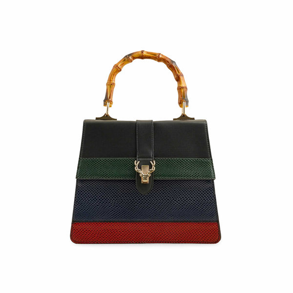 Black Formal Shoulder Bag P55644