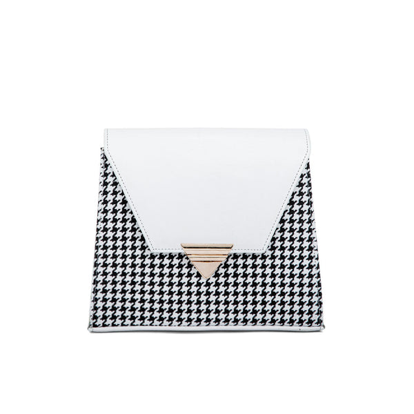 White Formal Shoulder Bag P55648