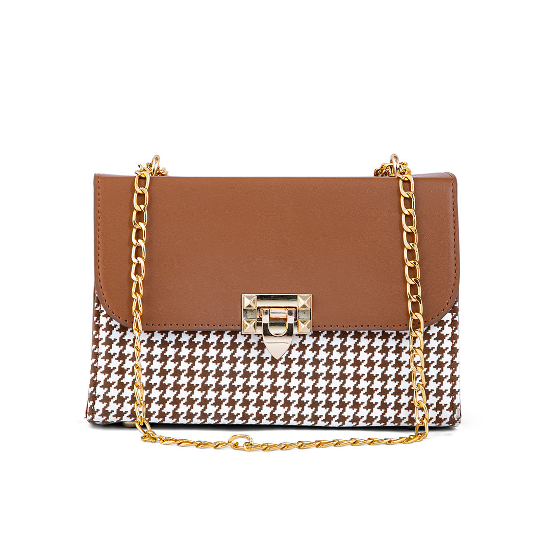 Brown Shoulder Bag P55655