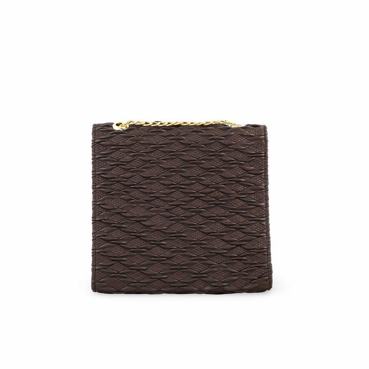 Coffee Casual Shoulder Bag For Women P55658