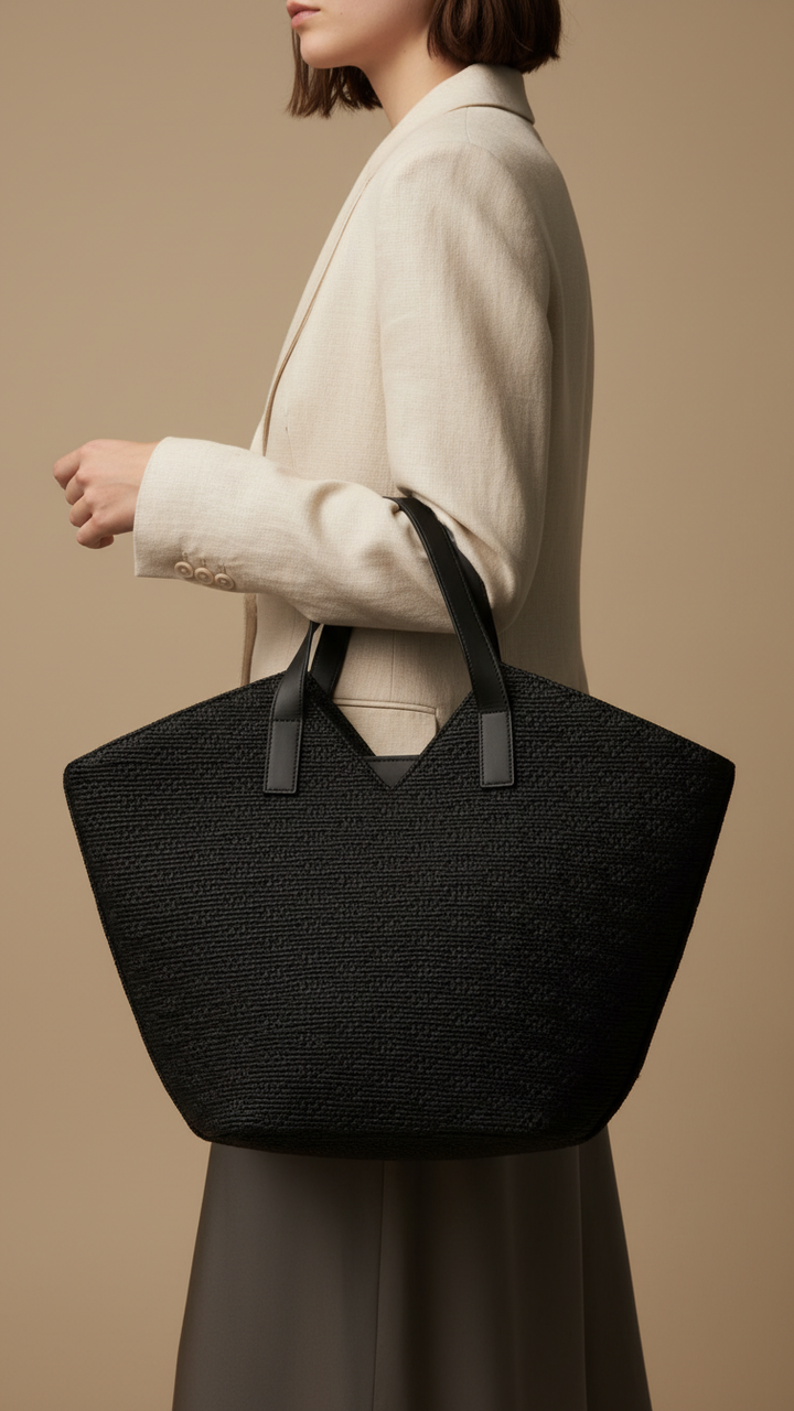 Black Women Formal Shoulder Bag P55670