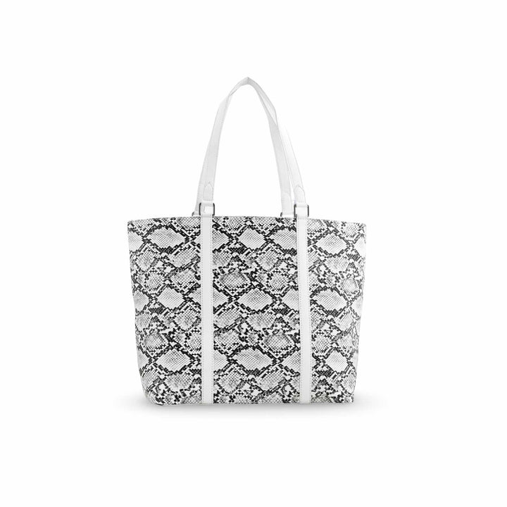 White Women Formal Shoulder Bag P55671