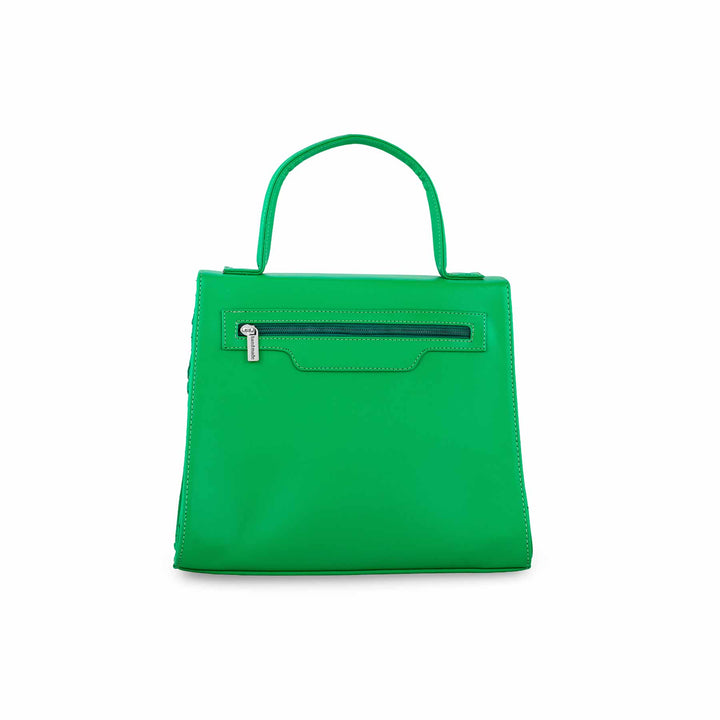 Green Casual Shoulder Bag For Women P55690