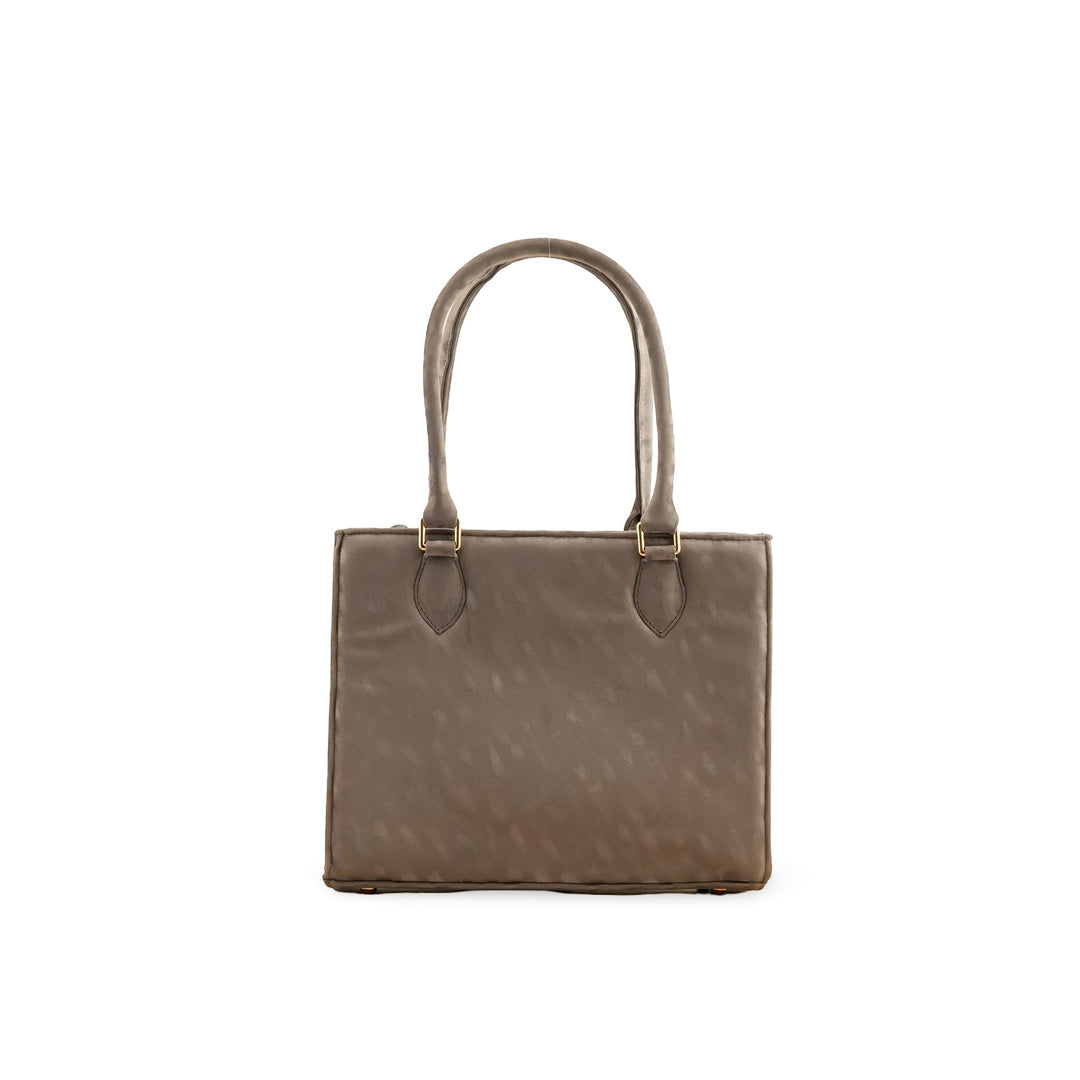 Grey Women Formal Shoulder Bag P55723