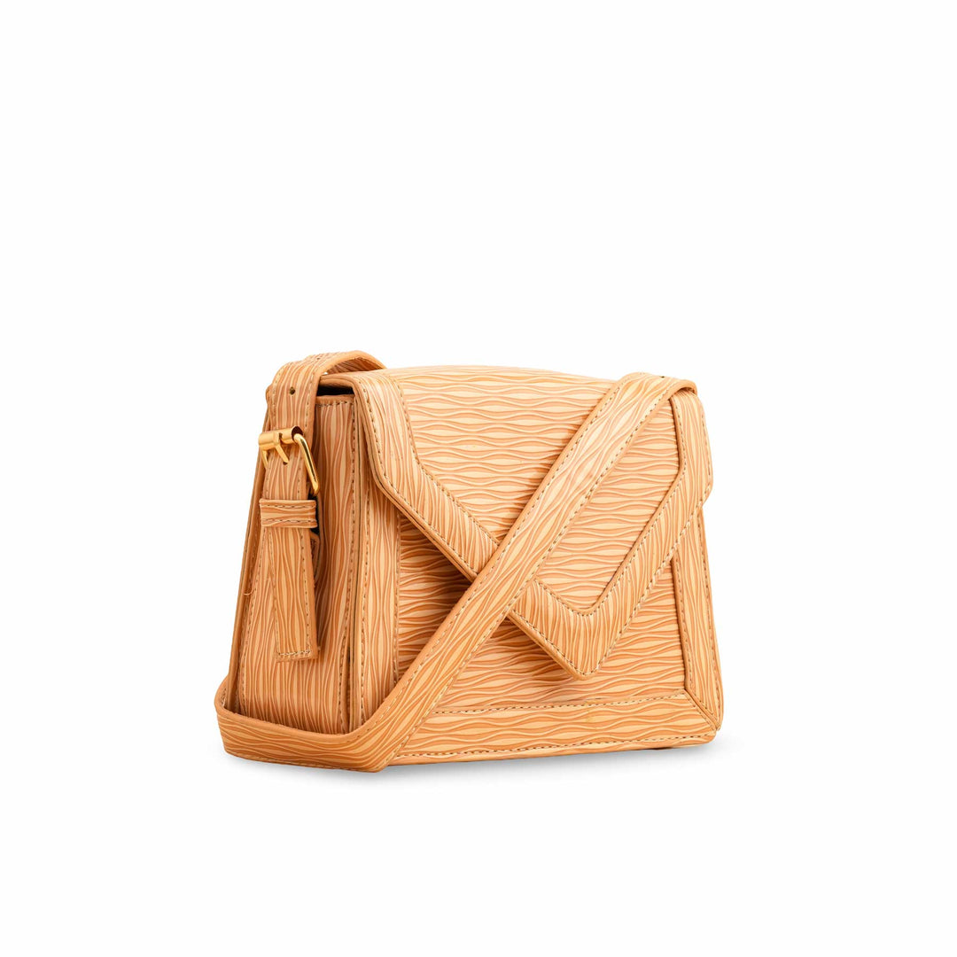 Beige Formal Shoulder Bag P55727