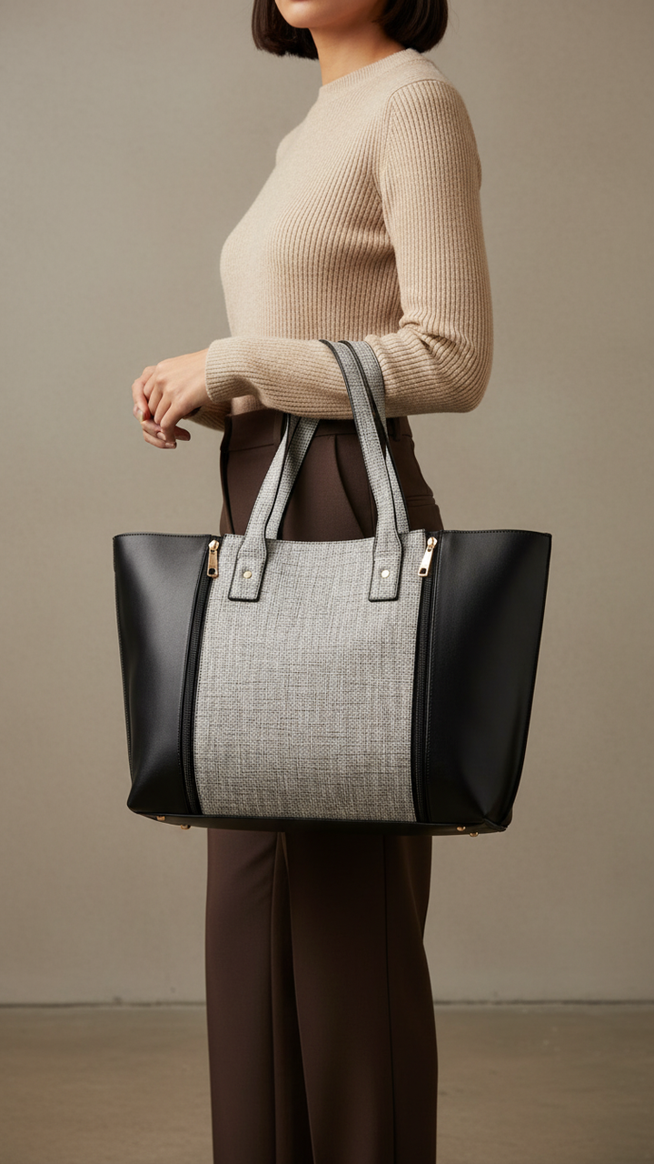 White Formal Shoulder Bag P55729