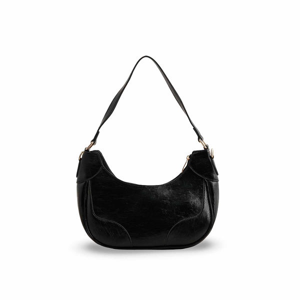 Black Formal Shoulder Bags P55732