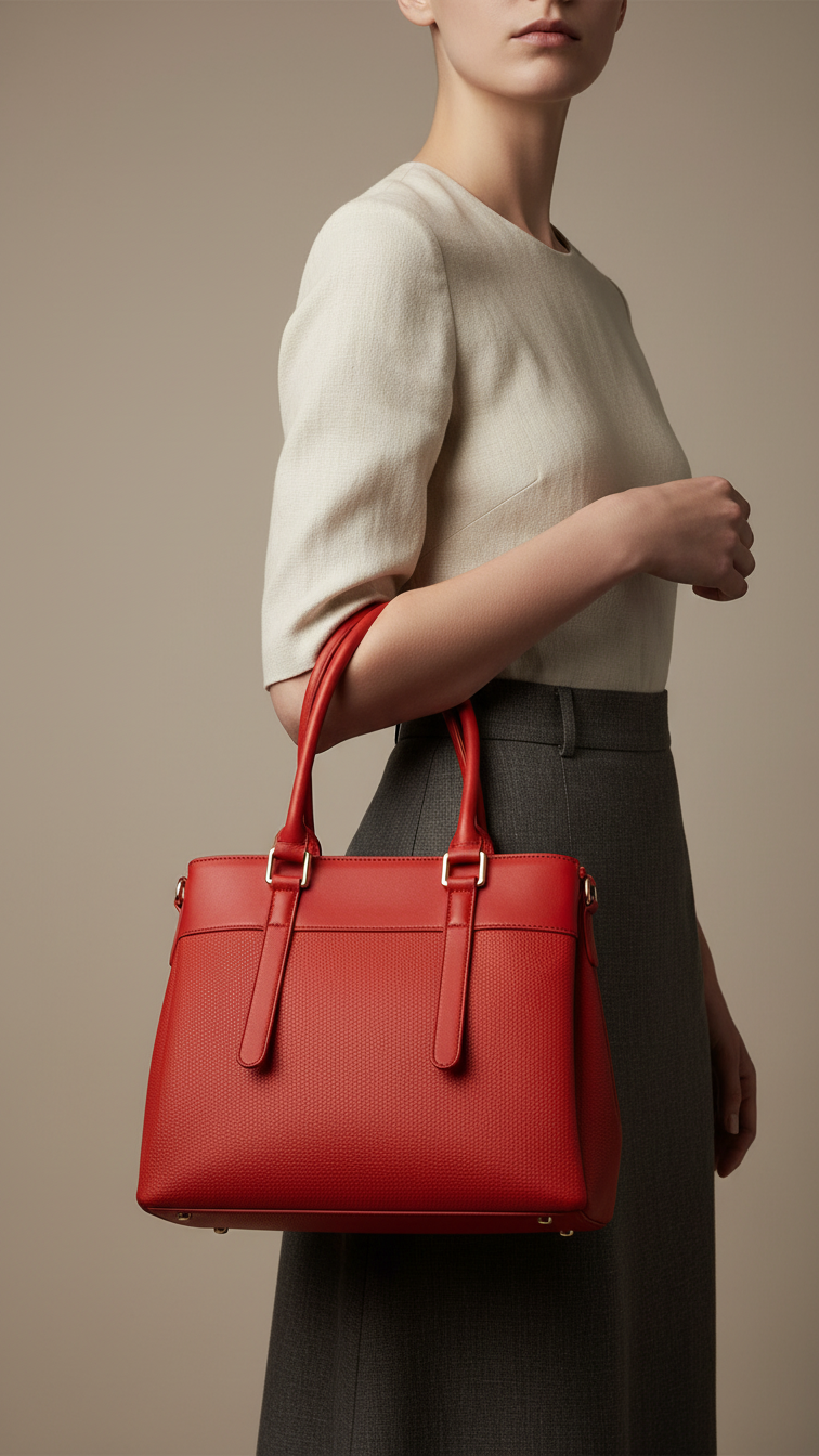 Red Formal Hand Bags P55734