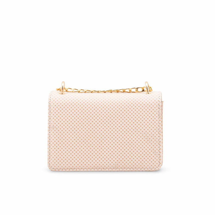 White Casual Shoulder Bag For Ladies P55743