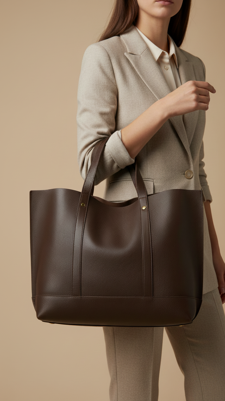 Coffee Casual Shoulder Bag P55748