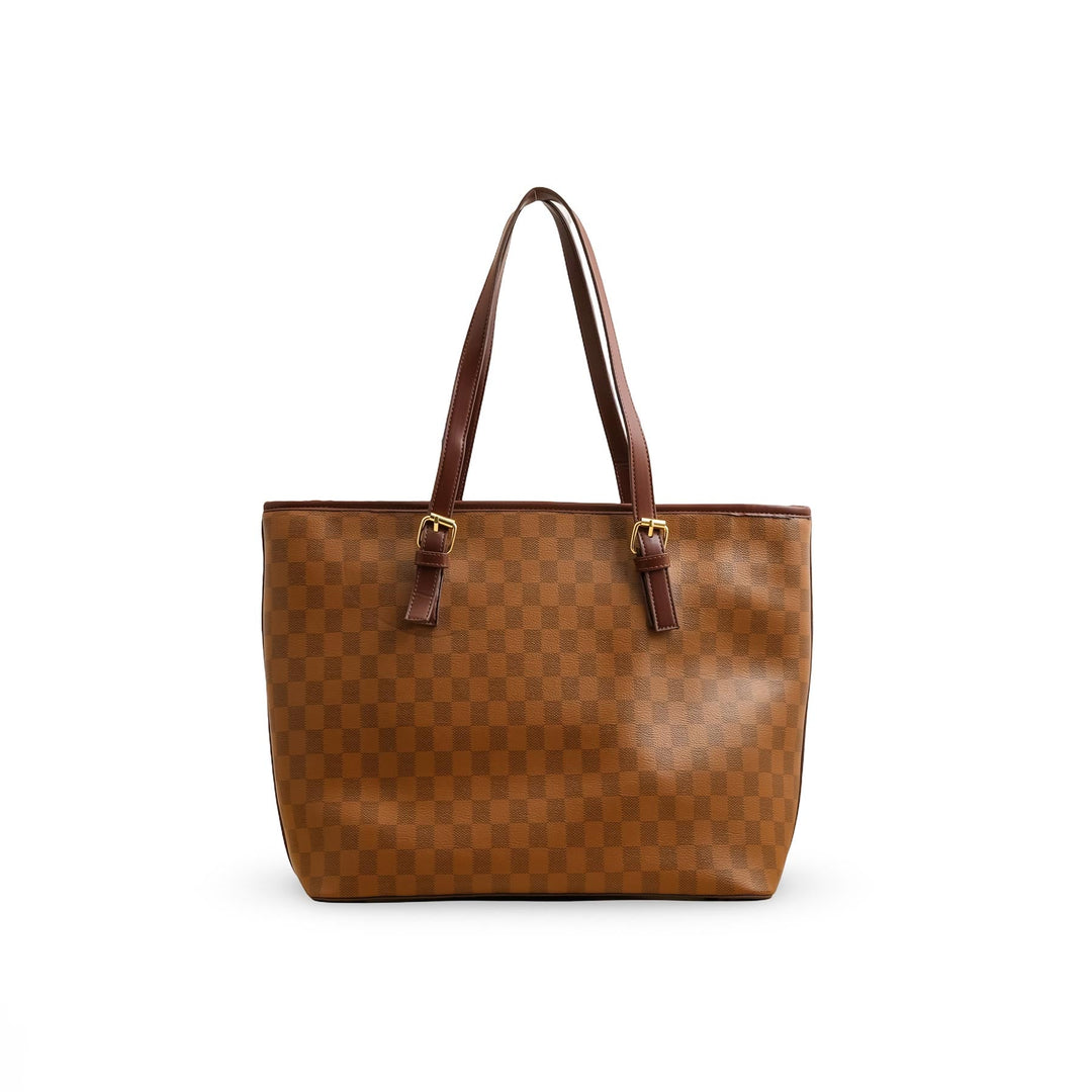 Brown Formal Shoulder Bag P55751