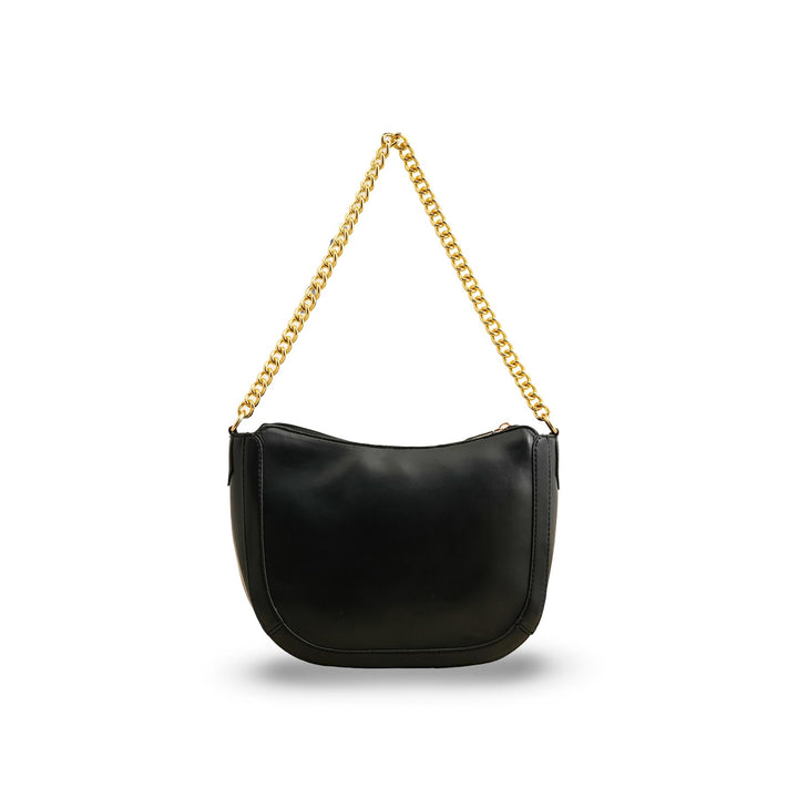 Black Casual Shoulder Bag For Women P55763