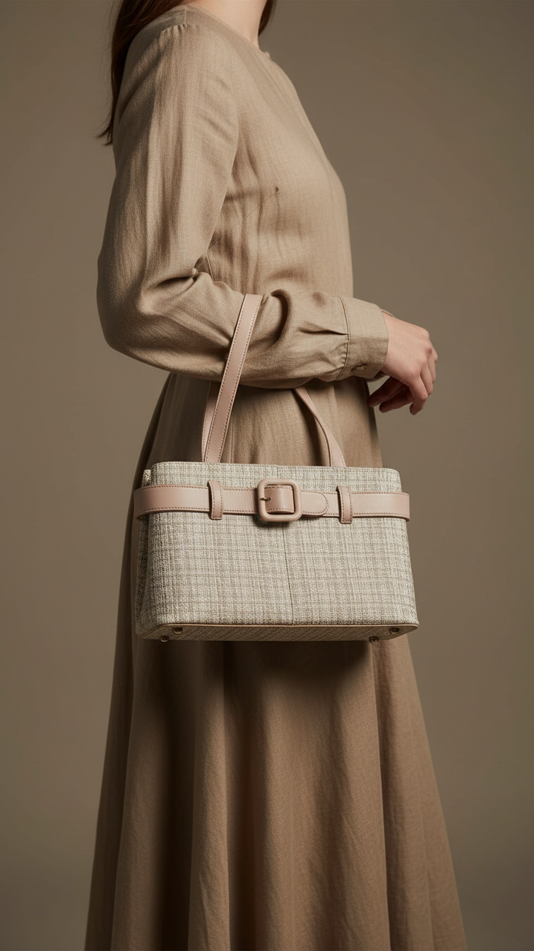 Grey Casual Hand Bag For Women P55802