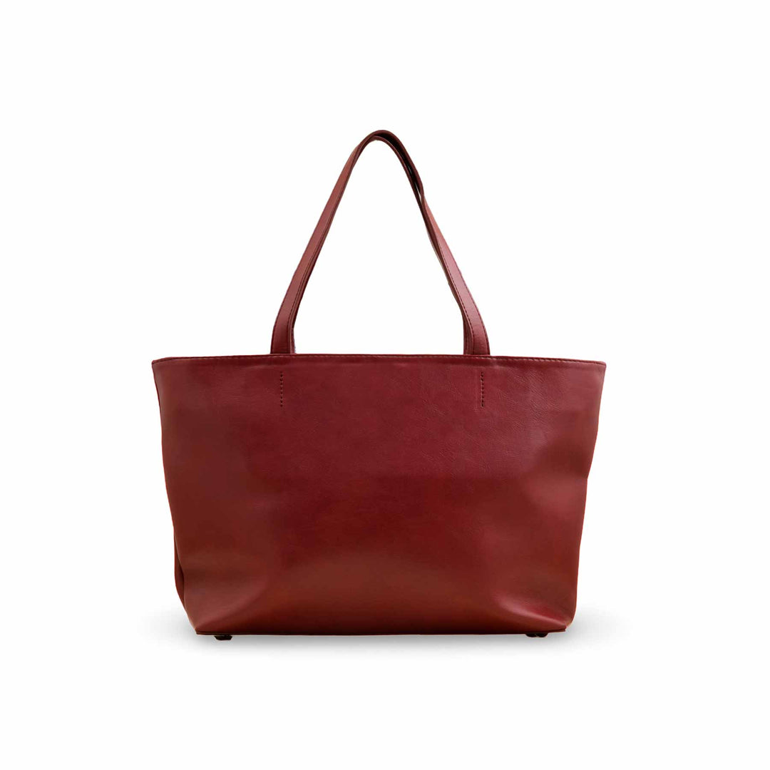 Maroon Casual Shoulder Bag For Women P55822