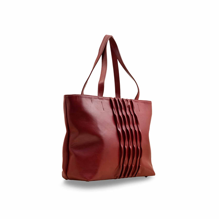 Maroon Casual Shoulder Bag For Women P55822