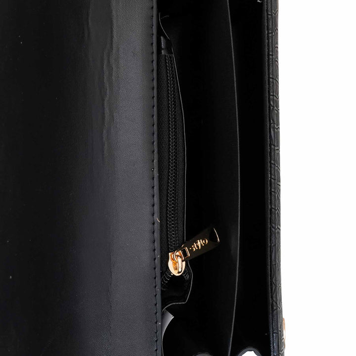 Black Casual Shoulder Bag For Women P55826